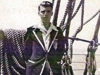 Alan Robert Smith aboard the vessel The Arundel Castle